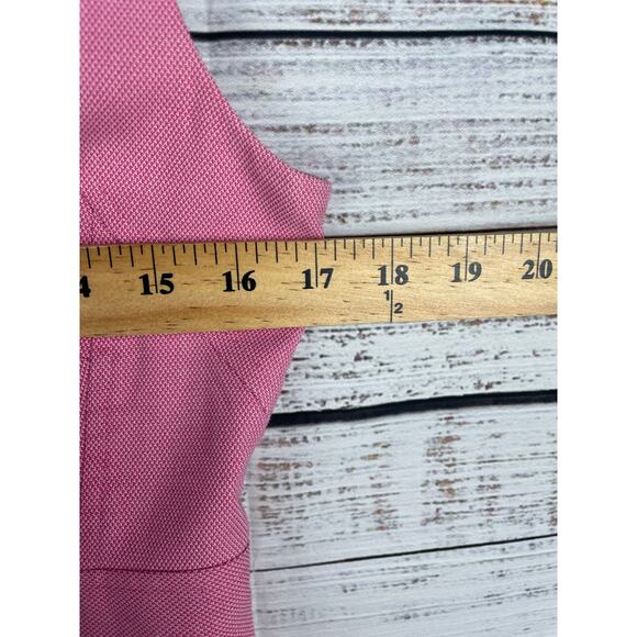 Etcetera Pink Sheath Dress Medium Y2K Barbie Elle Woods Career Office Business - Picture 4 of 5
